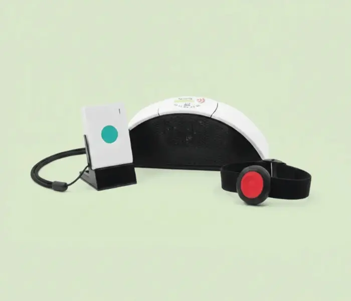 Boitier et bracelet pour la téléassistance